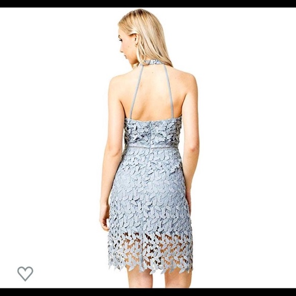 Cocktail midi lace dress - Picture 2 of 8